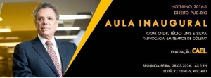 Aula Inaugural - Com o Dr. Técio Lins e Silva "Advocacia em Tempos de Cólera"