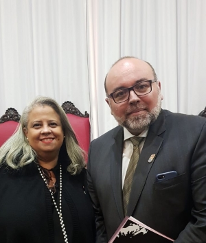 Valéria Sant’Anna e Sandro Lunard Nicoladeli