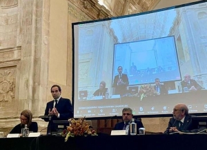 Da esq. para a dir., Sandra Passinhas, João Nuno Calvão da Silva, Sydney Limeira Sanches e Sérgio Tostes