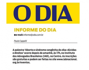 Aborto e síndrome congênita do zika