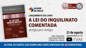 Edição atualizada de livro de Sylvio Capanema de Souza será lançada na segunda, no canal TVIAB 