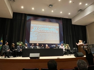  Mesa de abertura do XV Conbradec