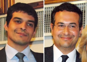 Thiago Cardoso Araújo (esq.) e André Uryn foram empossados como membros efetivos