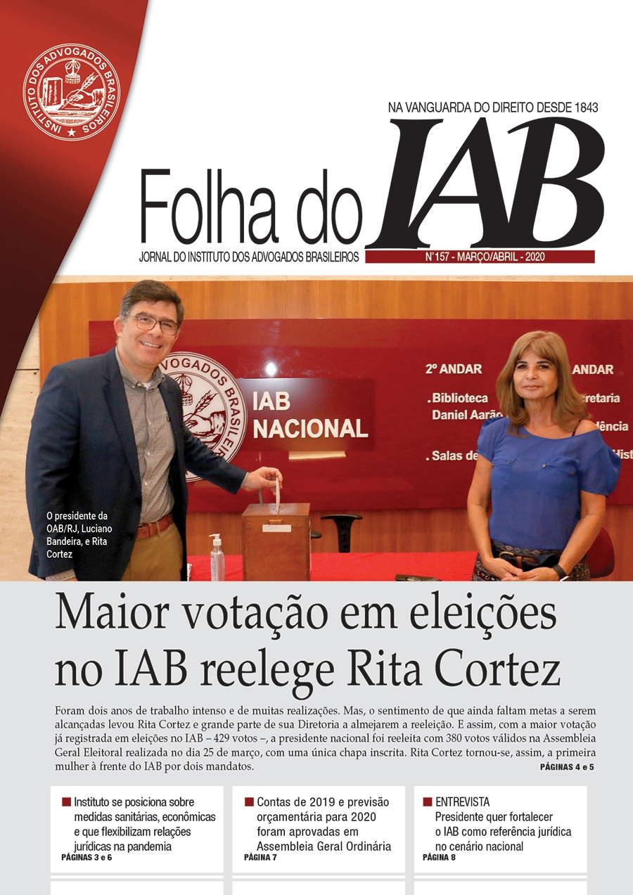 Folha do IAB - Edição 157 - Março/Abril 2020
