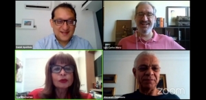 No sentido horário, Daniel Apolônio Vieira (acima e à esquerda), Luís Carlos Moro, Alexandre Agra Belmonte e Rita Cortez