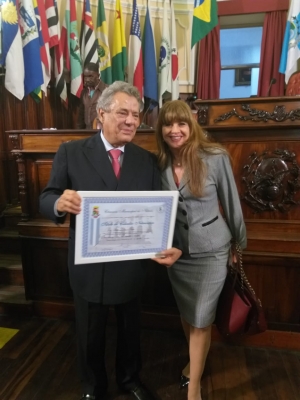 Técio Lins e Silva e Kátia Tavares