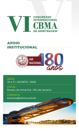 VI Congresso Internacional do CBMA de Arbitragem