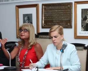 Rita Cortez e Ana Tereza Basílio