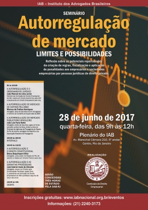 Seminário Autorregulação de mercado - limites e possibilidades