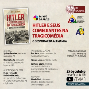 [Saindo do Prelo] Hitler e seus comediantes na Tragicomédia. O Despertar da Alemanha