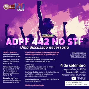 IAB - Webinar Papo com o IAB - ADPF 442 no STF uma discussão necessária
