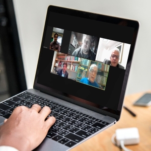 Em sentido horário, Emerson Affonso da Costa Moura, Gilmar Brunizio, Manoel Messias Peixinho, Sergio Ferraz e José Guilherme Berman