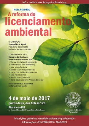 Mesa Redonda - A reforma do licenciamento ambiental