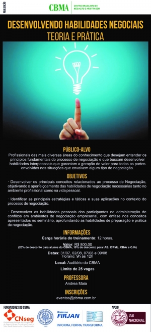 Desenvolvendo Habilidades Negociais - Teoria e Prática