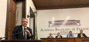 André Fontes toma posse como membro da Academia Brasileira de Filosofia
