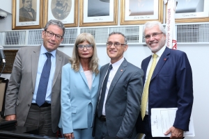 Da esq. para a dir., Antonio Laért Vieira Junior, Rita Cortez, Rosildo da Luz Bomfim e Carlos Eduardo Machado