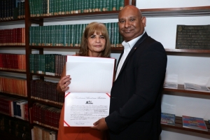 Rita Cortez e Frederico Singarajah