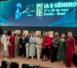 Em palestra no congresso da FIFCJ, Rita Cortez defende IA com ética, fiscalização, bom senso e empatia