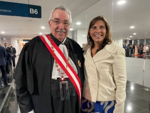 Emmanoel Pereira e Maria Cristina Capanema Thomaz Belmonte