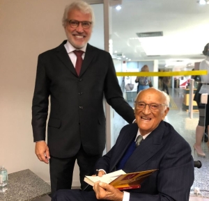 Da esq. para a dir., Carlos Eduardo Machado e Everardo Moreira Lima