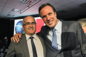 Sergio Francisco Carlos Graziano Sobrinho (à esq.) e Rafael Horn