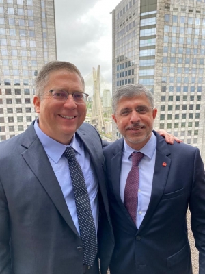 Gabriel Francisco Leonardos e Sydney Sanches