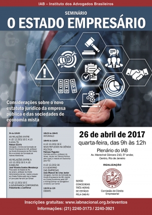 Seminário O Estado Empresário