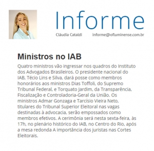 Ministros no IAB