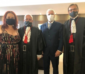 Vânia Aieta, Cláudio dell'Orto, Carlos Eduardo Machado e Elton Leme