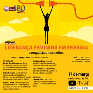 [Webinar - Papo com o IAB] Liderança Feminina em Energia conquistas e desafios