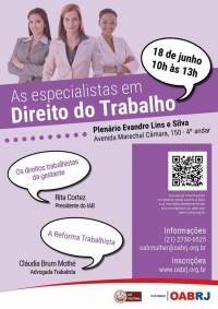 As especialistas em Direito do Trabalho