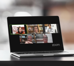 Da esq. para a dir., no alto, Ana Amelia Menna Barreto, Maria Paula Dallari Bucci e Emerson Affonso da Costa Moura; embaixo, Ivan César Ribeiro e Andréia Alvarenga