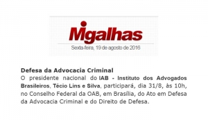 Defesa da Advocacia Criminal