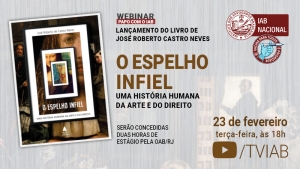 José Roberto Castro Neves lança livro em evento no canal TVIAB no YouTube