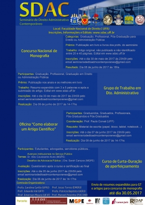 Seminário de Direito Administrativo Contemporâneo