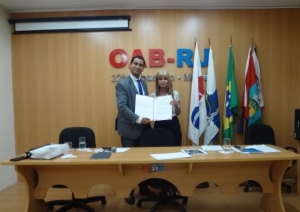 Thiago da Silva Ullmann e Rita Cortez