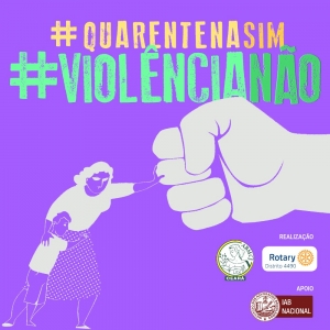 Instituto apoia campanha #quarentenasim #violêncianão, em defesa das mulheres