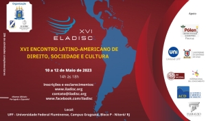 [ELADISC] XVI Encontro Latino-americano de Direito, Sociedade e Cultura