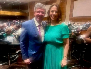 Sydney Sanches e Eunice Haddad 