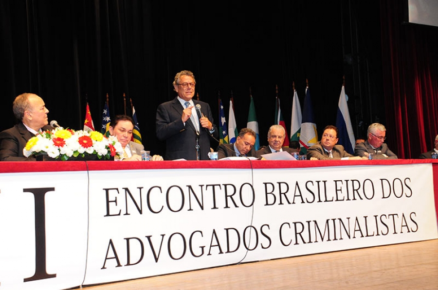 Palestra de encerramento do VII Encontro Brasileiro dos Advogados Criminalistas