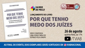 Ministro aposentado do STF, Eros Grau lança livro no canal TVIAB, na quinta 