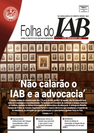 Folha do IAB - Edição 153 - Julho/Agosto 2019