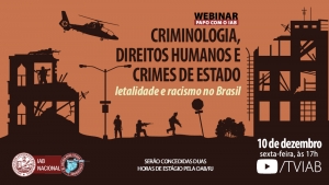 Diretora da Human Rights Watch faz palestra no canal TVIAB, na sexta-feira 