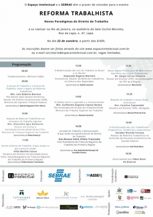 Reforma Trabalhista - Novos Paradigmas do Direito do Trabalho