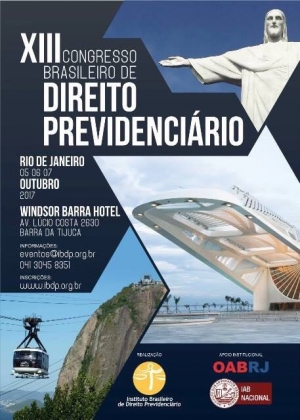 XIII Congresso Brasileiro de Direito Previdenciário