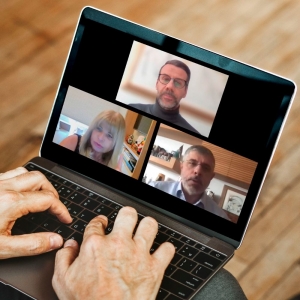 A partir do alto, no sentido horário, Ricardo Castanheira, Rita Cortez e Sydney Sanches