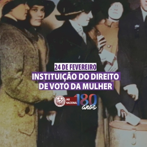 Nos 91 anos do voto feminino, IAB lembra que política precisa de mais mulheres