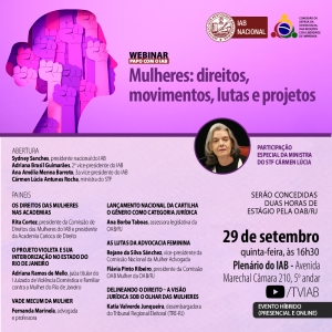 [Webinar - Papo com o IAB] Mulheres - Direitos, Movimentos, Lutas e Projetos