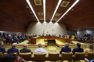 Carlos Eduardo Machado representa o IAB no STF, na abertura do Ano Judiciário