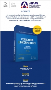 Lançamento da obra Condomínio e Incorporações